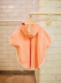Cape de bain pêche à capuche bébé fille CIVANILLE / 22E4BFO1CDB413