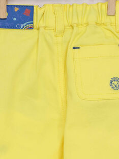 Pantalon jaune RAEDMONT / 19E1BGC1PAN412