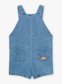 Salopette courte bleue en denim FAROMEO / 23E1BGS2SACP272