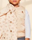 Parka beige 3 en 1 à fleurs FRATERETTE / 23E2PF51PAR808