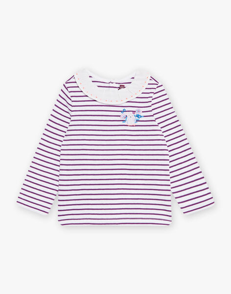 T-shirt à rayures DAAMELIE / 22H1BF51TEE001