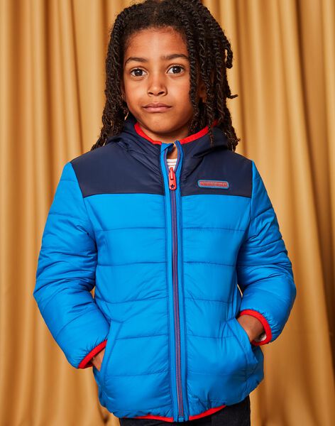 Veste réversible à capuche bleue DIDOUNAGE / 22H3PGV1GIPC238