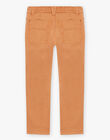 Pantalon droit camel DEMENAGE / 22H3PGF1PAN804