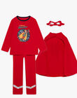 Pyjama déguisement super-héros rouge enfant garçon CYJAMAGE1 / 22E5PGE3PYTF518