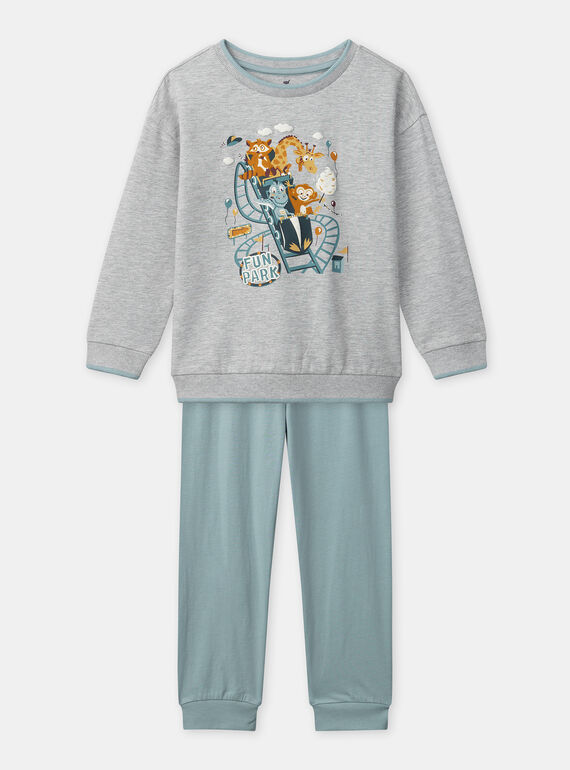 Pyjama Gris chiné NUIFUNAGE / 25H5PGB2PYJ943