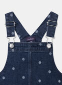 Robe salopette à fleurs MESUBLETTE / 25E2PF81CHSK005