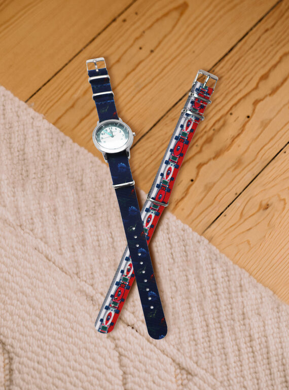 Montre verte 2 bracelets interchangeables enfant garçon SMAAC0002 / 21J7GG21MON099