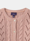 Gilet chenille MARDETTE / 25E2PF72CAR401