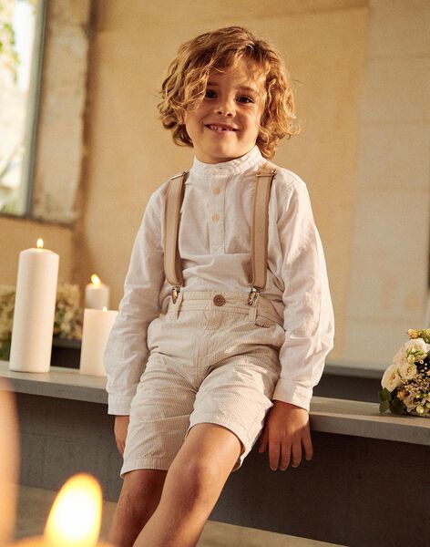 Chemise blanche manches longues FREGAGE / 23E3PGI2CHM000