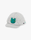 Casquette matelassée grise chiné FAROBIN / 23E4BGS1CHAJ920