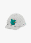 Casquette matelassée grise chiné FAROBIN / 23E4BGS1CHAJ920