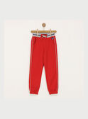 Bas de jogging rouge RABOTAGE 3 / 19E3PGB3JGB050
