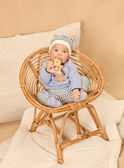 Bonnet ludique de naissance NOAM / 25H0AG22BON001