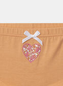 Lot de 5 culottes à rayures, imprimés ou uni Fille NEJUETTE / 25H5PFC3SHY001