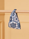 Bandeau bleu et blanc à imprimé fleuri LACHLOE / 24H4BFJ1BAN001