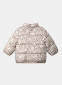 Parka 2 en 1 marron ou beige imprimé ours à manches longues Bébé Garçon NINATHAN / 25H1BGE1PAR816