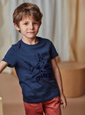Tee Shirt Manches Courtes Bleu marine CAZOTAGE2 / 22E3PGF2TMC705