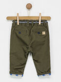 Pantalon kaki PAOWEN / 18H1BGK1PAN609