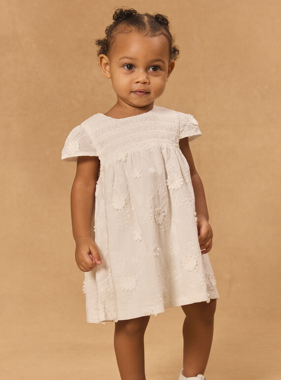 Robe brodée fleuri MAFLORA / 25E1BFL3ROB001