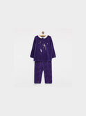 Pyjama violet PIWAETTE / 18H5PF53PYJ708