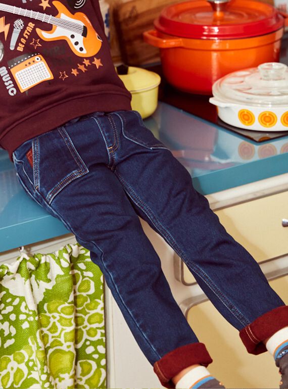 Jean stretch confortable DERAPAGE / 22H3PGF1JEAK005