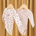Lot de 2 bodies en coton bio bébé fille