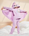 Pyjama deux pièces violet pâle en coton avec cape tête de licorne FLOPOETTE 3 / 23E5PF41PYT326