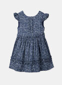 Robe fleurie à volants MRENOUETTE / 25E2PFL1ROB070