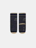 Lot de 3 paires de chaussettes à rayures ou uni Garçon NEFOOTAGE / 25H4PGK1SOQA014