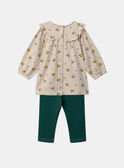 Ensemble robe imprimée et legging LALEONIE / 24H1BFO1ENS001