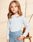 T-shirt à rayures bleu et blanc FRIMETTE 3 / 23E2PFJ1TML001
