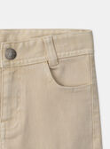 Pantalon Cargo Beige MEDIAGE / 25E3PG81PAN806