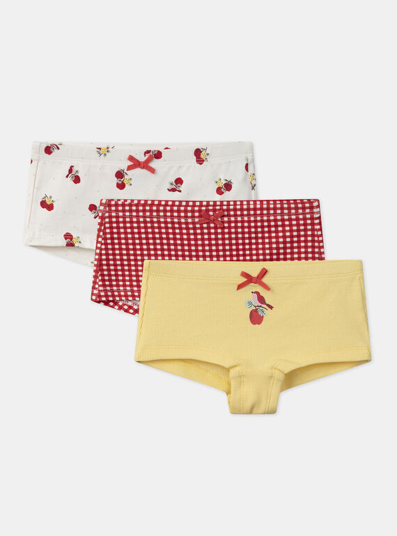 Lot de 3 boxers Oiseaux MLIBOETTE / 25E5PF42SHY114
