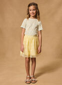 Jupe tutu fleur jaune MIXTUTETTE 1 / 25E2PF52JUPB102
