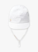 Casquette blanche bébé garçon TYHENZO / 20E4BGZ1CHA000