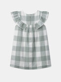 Robe Vichy à volants MIVYETTE / 25E2PF92ROB808