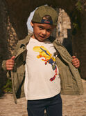 Tee Shirt Manches Courtes Blanc KITIAGE / 24E3PGC1TMC632