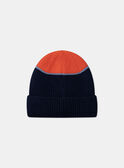 Bonnet maille côtelé bicolore LISJACAGE / 24H4PG71BON070