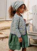 Veste matelassée écrue fleuri FUVETTE / 23E2PFN1VES001