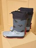 Botte de pluie dinosaure  LITABAGE / 24F10PG12D0C070
