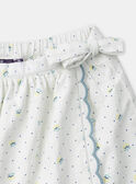 Jupe-Short Ivoire KLIJUPETTE / 24E2PFR1JPS005