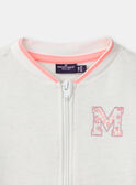 Sweat zippé à volants MIXFLETTE / 25E2PF52JGH311