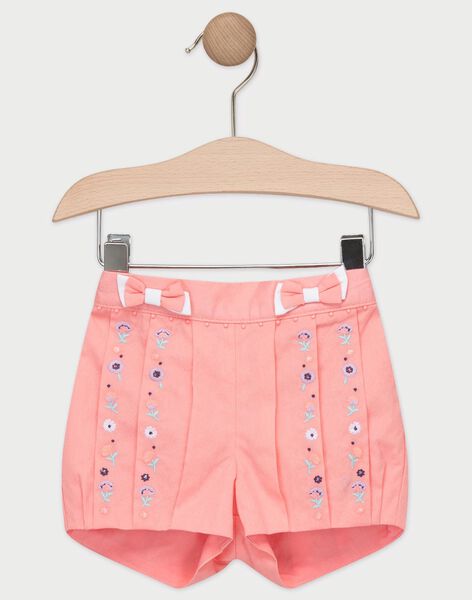 Short Rose Brode Bebe Fille Bebe Fille Bebe Sergentmajor