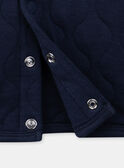 Gilet Bleu marine KAMARVIN / 24E1BGE1GIL070