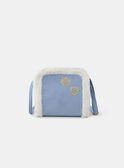 Sac bandoulière en velours côtelé  LAREINETTE / 24H4PFS1BES205