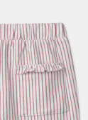 Pantalon rayé MOFUETTE / 25E2PFJ1PAN001