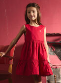 Robe réversible imprimé fleuri et uni MORIVETTE / 25E2PFJ3ROBF506