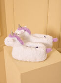 Pantoufle 3D Ivoire LUIKORETTE / 24F10PF61PTD005