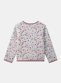 Cardigan réversible fleuri ou uni MAVETTE / 25E2PF71CAR511