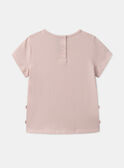Tee Shirt Manches Courtes Rose MLAFRETTE / 25E2PFK2TMC301